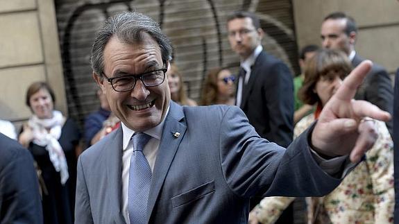 El presidente de la Generalitat, Artur Mas. 
