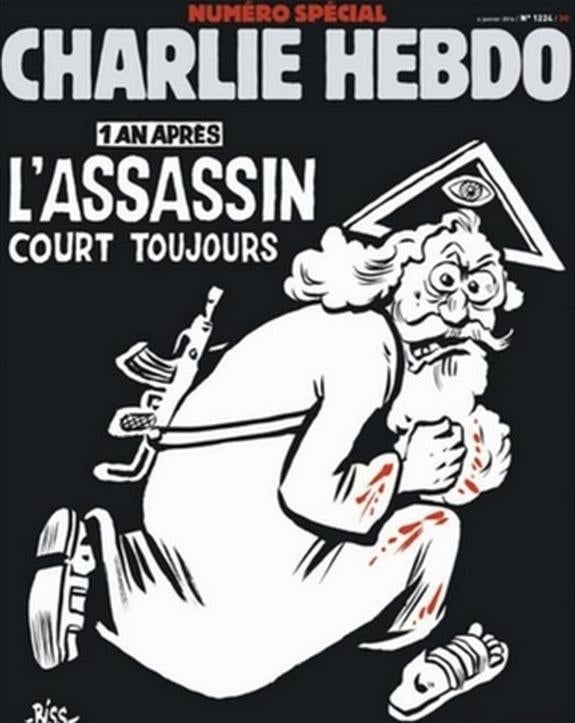 Portada de la revista 'Charlie Hebdo'.