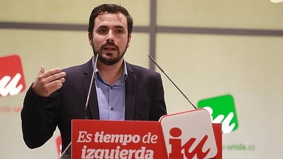 Alberto Garzón. 