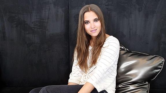 La actriz Ana Fernández. 