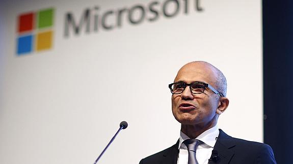 Satya Nadella, CEO de Microsoft.