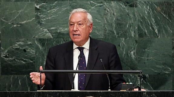 El ministro de Asuntos Exteriores en funciones, José Manuel García-Margallo.