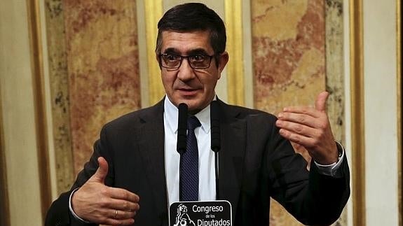 El presidente del Congreso, Patxi López.