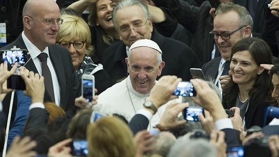 El Papa, en el Vaticano. E