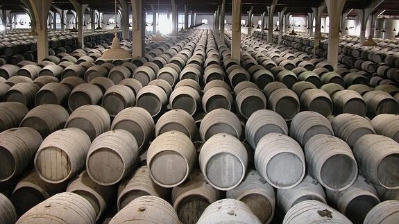 Tipología de vinos de Jerez