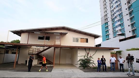 Vista general de un depósito de la firma Mossack Fonseca en Ciudad de Panamá.