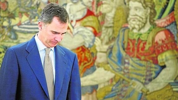 El Rey Felipe VI. 