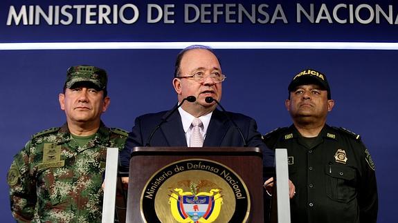 Luis Carlos Villegas, ministro de Defensa colombiano.