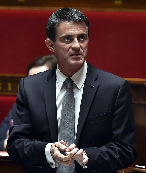 El primer ministro francés, Manuel Valls. 