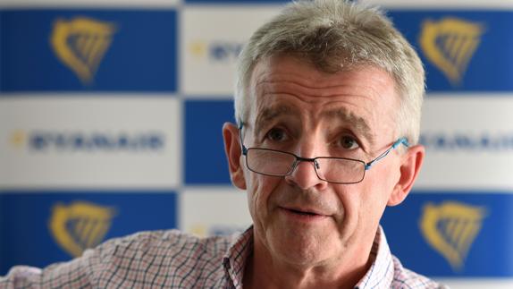 El director ejecutivo de Ryanair, Michael O'Leary.