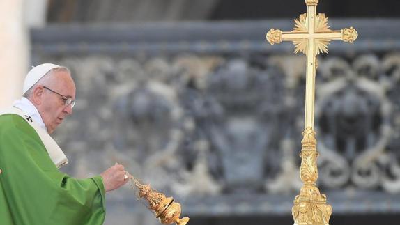 El papa Francisco en El Vaticano.