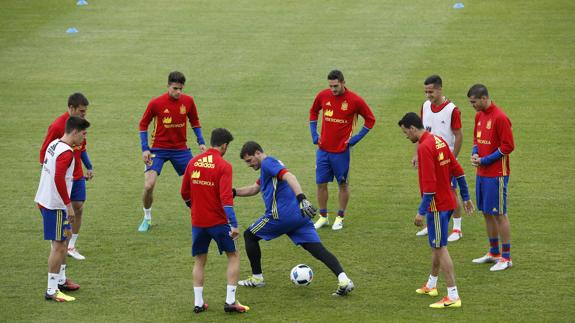 El buen ambiente en la selección se nota en el día a día. 