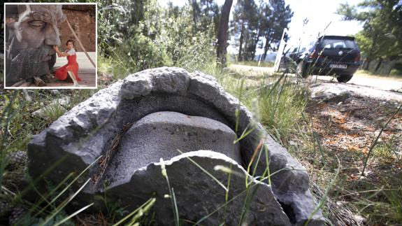 Escultura de San Juan.