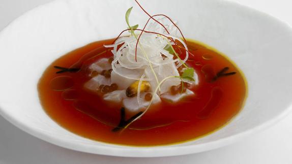 Ceviche Empordà, de Albert Adriá. 