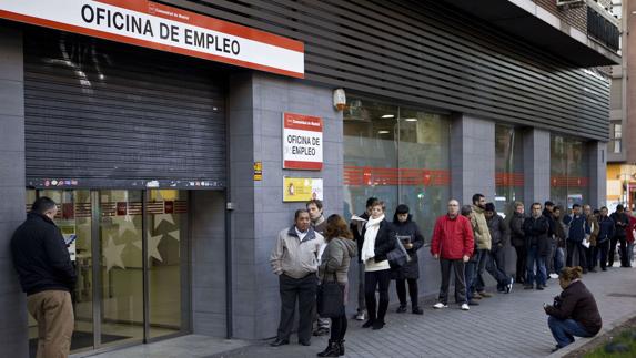 Una oficina del Inem en Madrid.