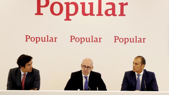 Presentación de los resultados de Banco Popular. 