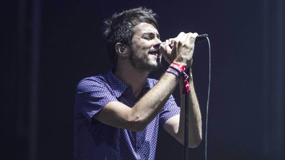 Pucho, cantante de Vetusta Morla.