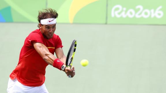 Rafael Nadal, durante un partido. 