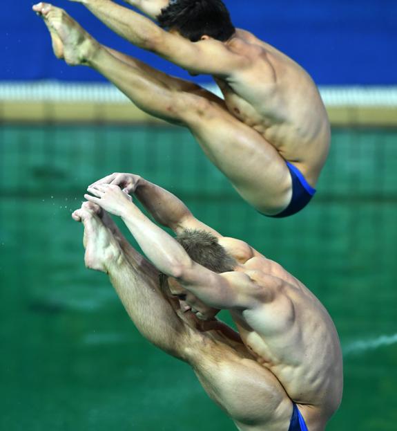 Jack Laugher y Chris Mears.