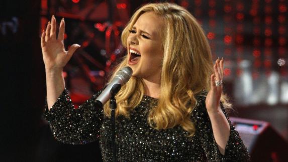 La cantante británica Adele.