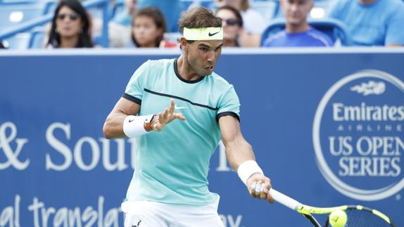 Rafael Nadal, durante un partido. 