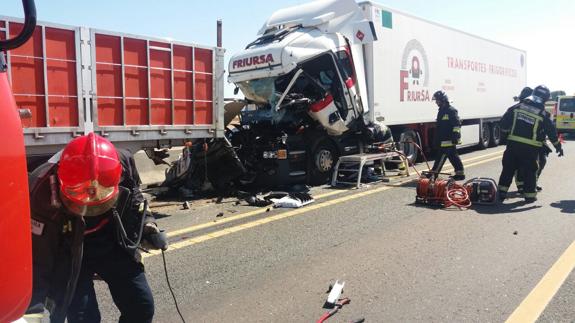 Accidente de tráfico durante el periodo de verano 2016.