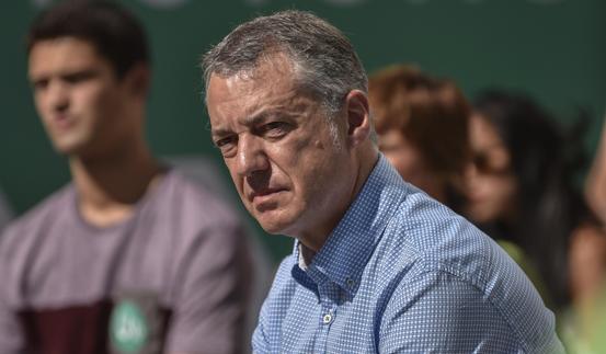 El lehendakari y candidato a la reelección, Iñigo Urkullu. 