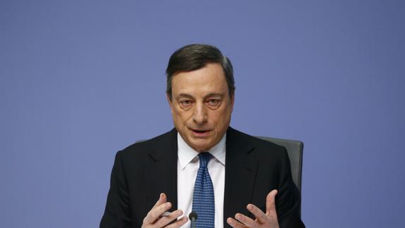 Mario Draghi, presidente del BCE.