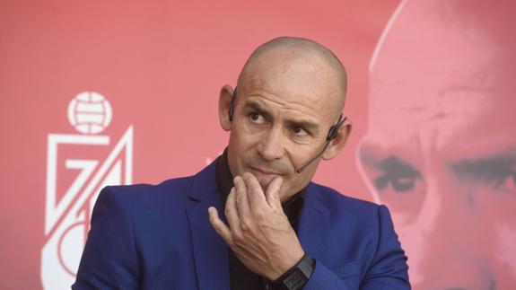 Paco Jémez, el día de su presentación. 