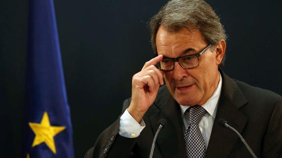 El expresidente de la Generalitat, Artur Mas.