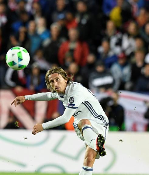 Luka Modric, en un partido. 
