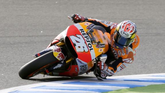 Dani Pedrosa, en el GP de Japón. 