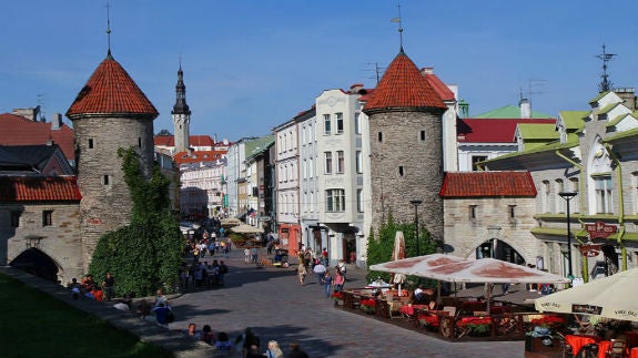 Muralla medieval de Tallin 