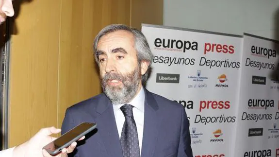 Pablo Salazar, director general de Deportes de la Comunidad de Madrid. 