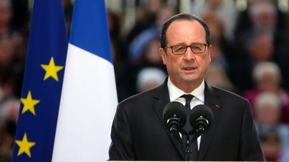 El presidente de Francia, François Hollande.