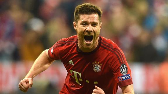 Xabi Alonso, jugador del Bayern.