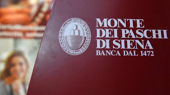 Logo del banco italiano Monte dei Paschi.
