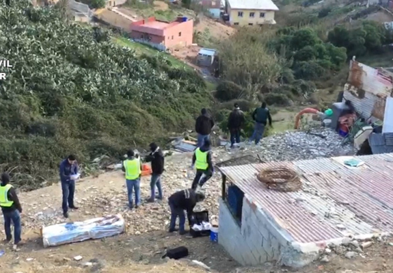 Registro de los agentes en Ceuta.