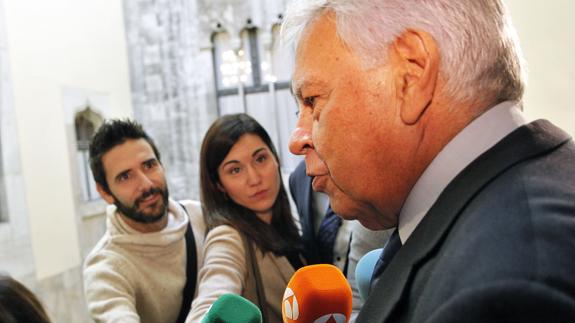 El expresidente del Gobierno, Felipe González.