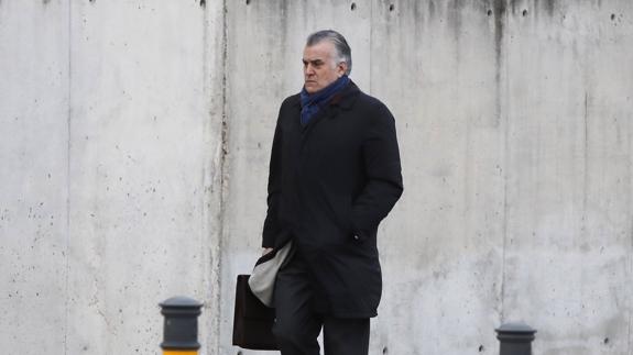 El extesorero del PP Luis Bárcenas.