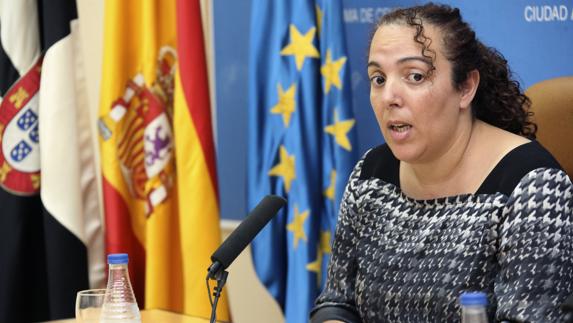 La consejera de Educación y Cultura del Gobierno de Ceuta del Partido Popular, Rabea Mohamed.