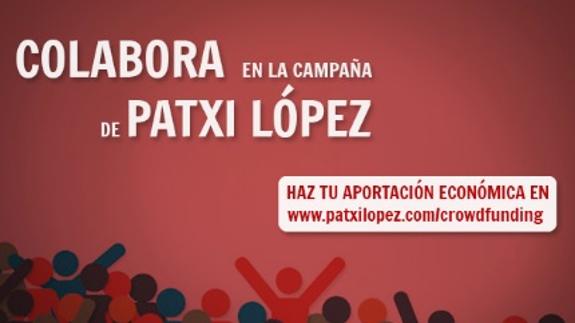 El banner de Patxi López.