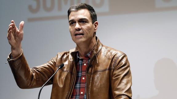 El ex secretario general del PSOE Pedro Sánchez.