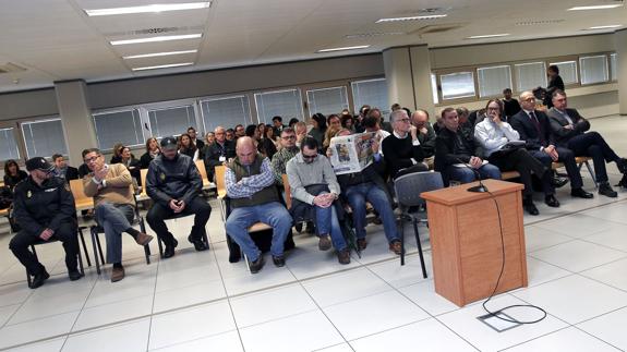 Varios de los acusados en el caso Emarsa.