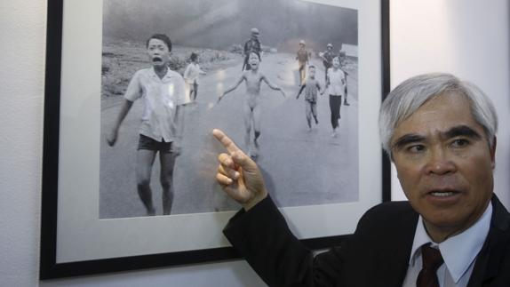 El fotógrafo ganador del Pulitzer, Nick Ut.