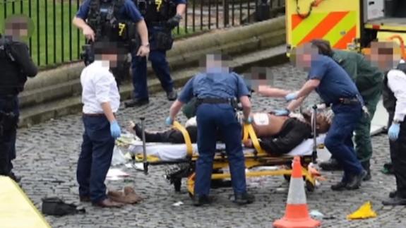 El terrorista de Londres, Khalid Masood.