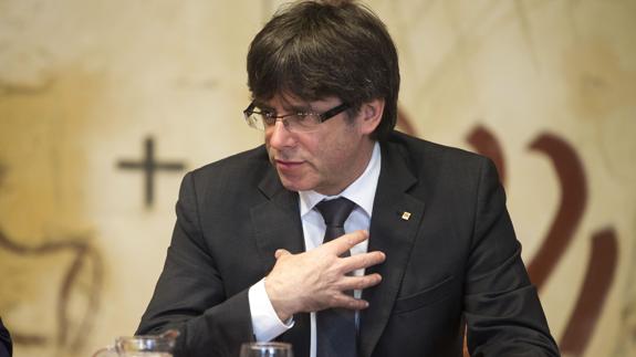 El presidente de la Generalitat, Carles Puigdemont.