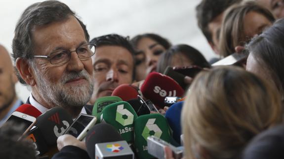 El presidente del Gobierno, Mariano Rajoy.