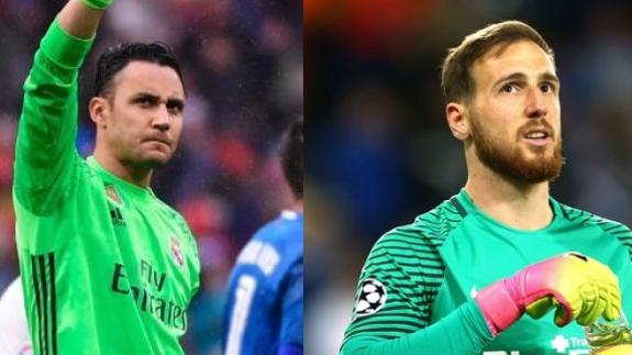 Keylor y Oblak. 