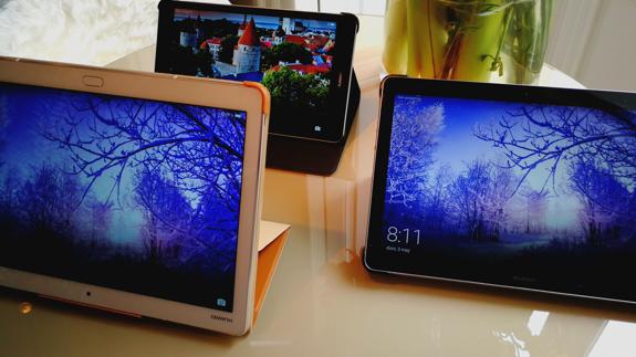 Las nuevas tablets presentadas por Huawei.